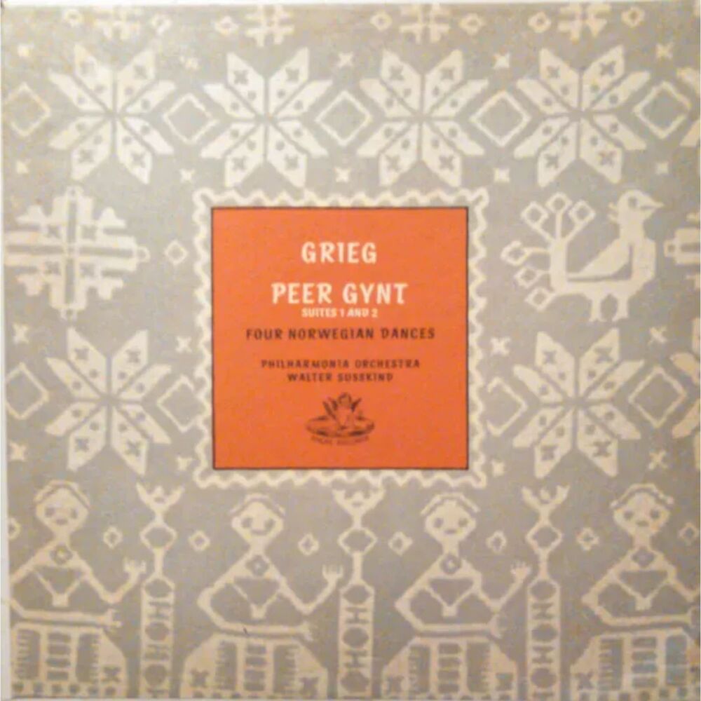 VTG PEER GYNT VINYL LP RECORD ALBUM EDVARD GRIEG WALTER SUSSKIND NORWEGIAN DANCE